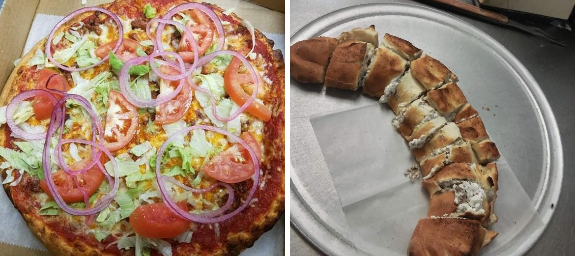 Alnur Pizza Turkey Burger
