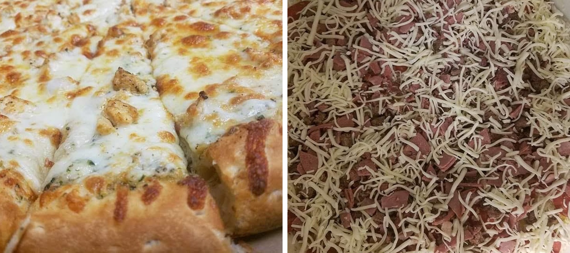Alnur Pizza Turkey Cheese Burger